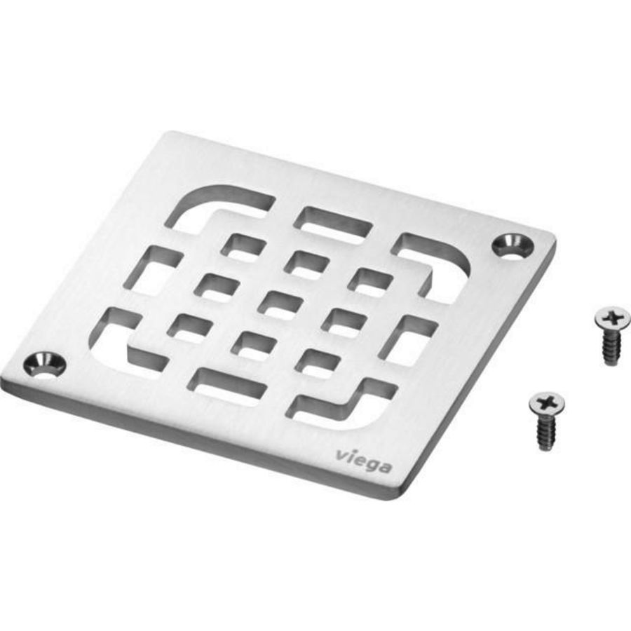 Rooster 100x100 RVS/blank