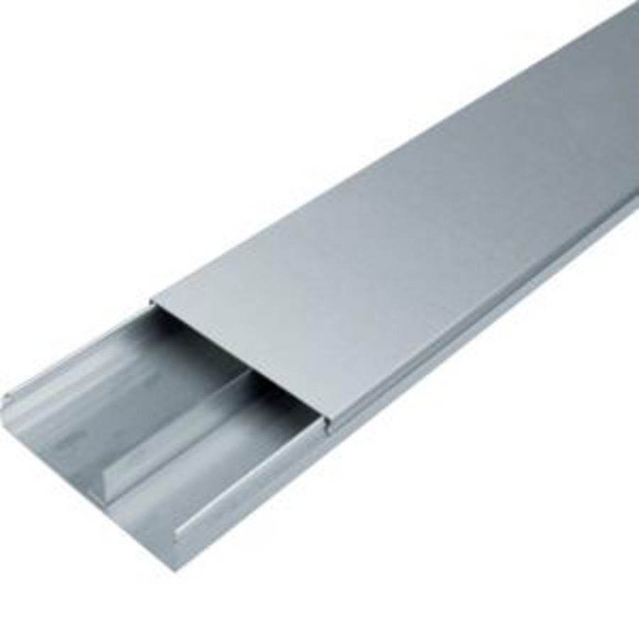 Vloergoot verzonken 2-compartimenten 190x38mm staal VVE=2