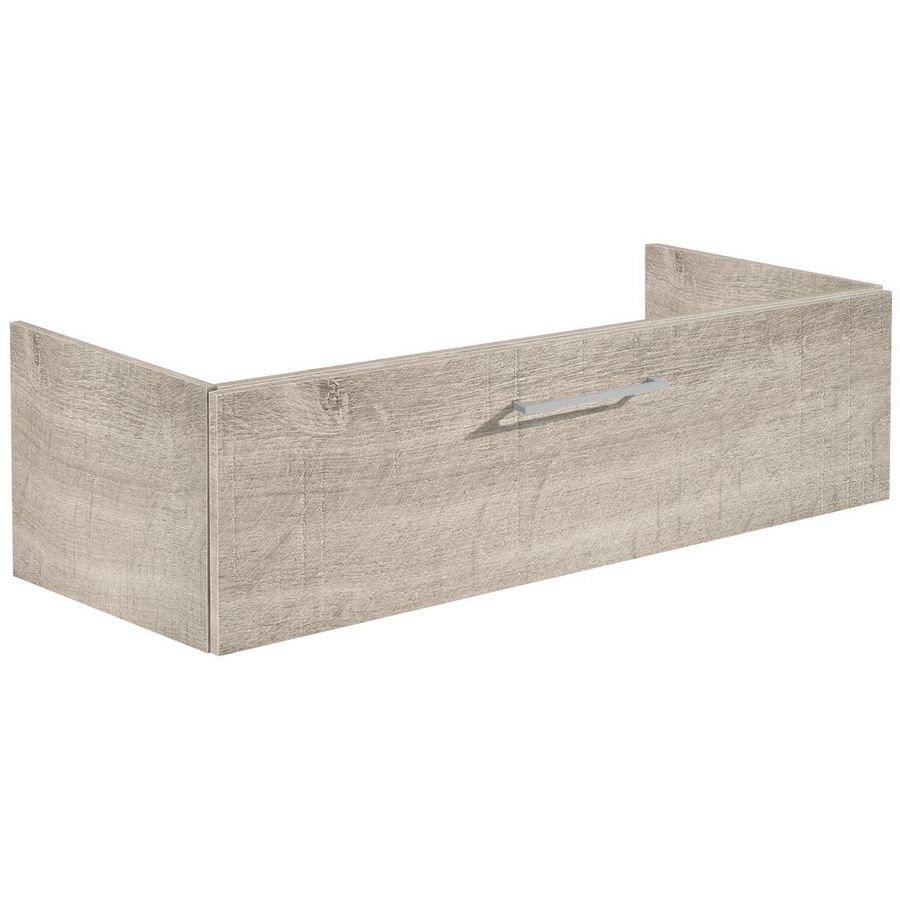 Onderkast (100x40cm) met 1 lade met handgreep - 10 - Greige Oak