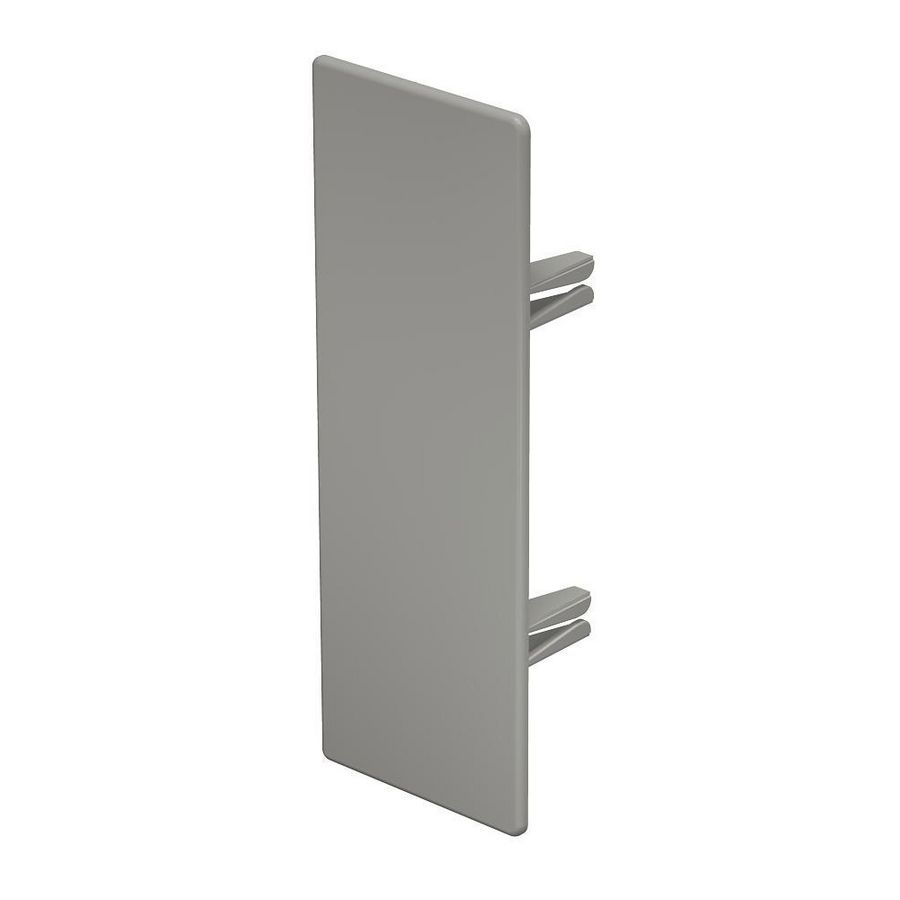 Eindstuk 60x170mm polyvinylchlorid steengrijs VVE=10