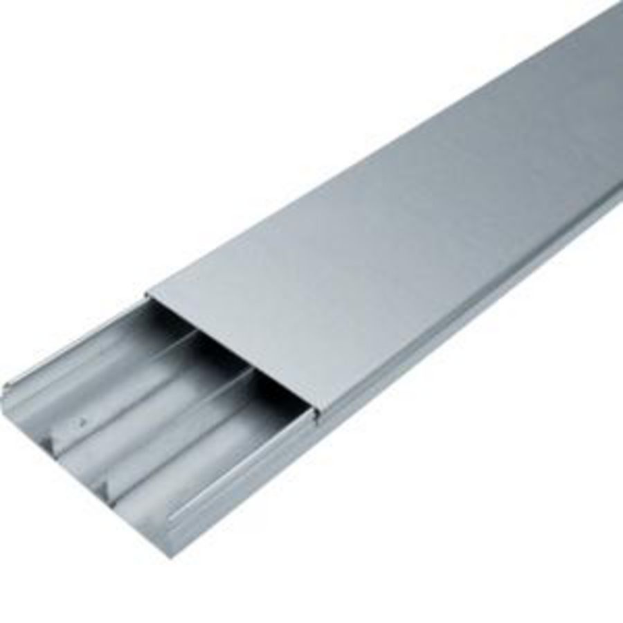 Vloergoot verzonken 3-compartimenten 190x38mm staal VVE=2