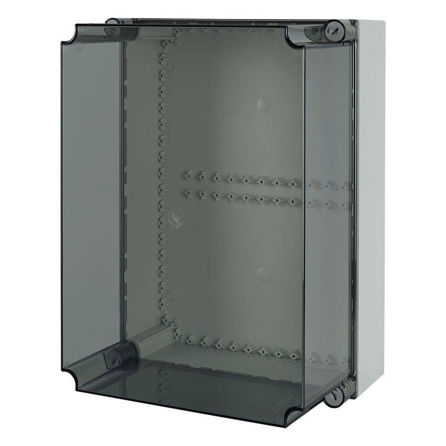 Kast Ci 500x375x275mm deksel transparant metr.doordrukgaten