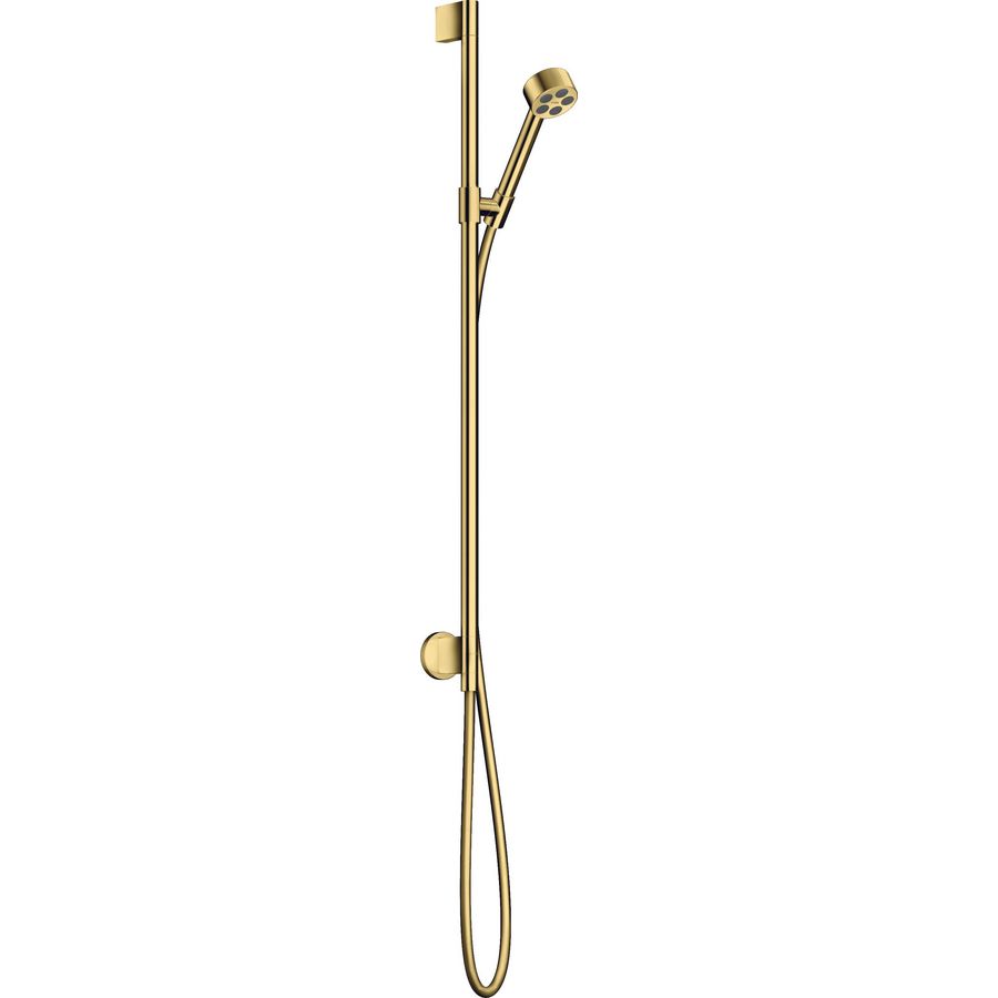 Doucheset AXOR One 75 1 straalsoort wandaansl. Polished Gold-Optic