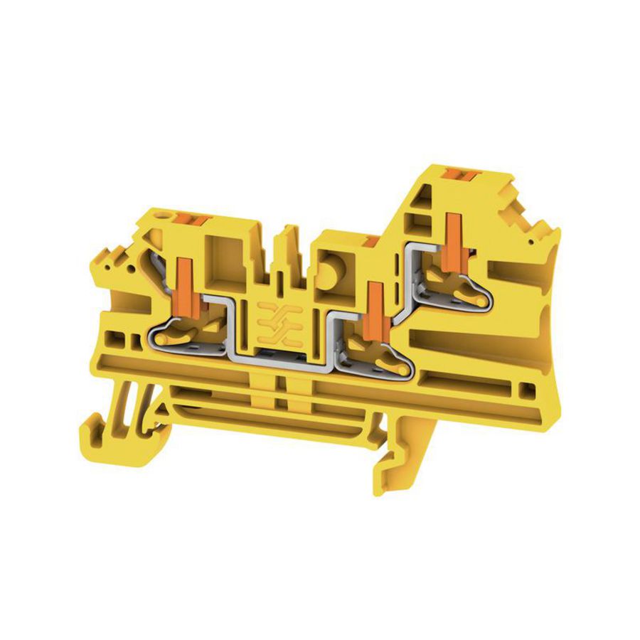 Doorvoerklem geel 2.5mm2 24 A 800 V Nu 2847420000 VVE=50