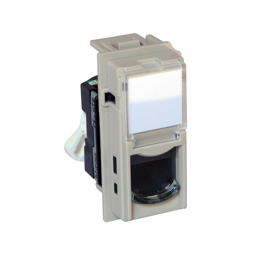 Contactdoos RJ45 UTP Cat. 5e zand LivingNow