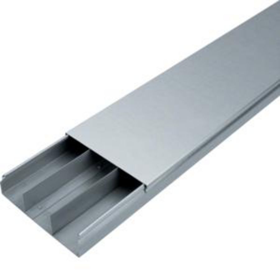 Vloergoot verzonken 3-compartimenten 190x48mm staal VVE=2