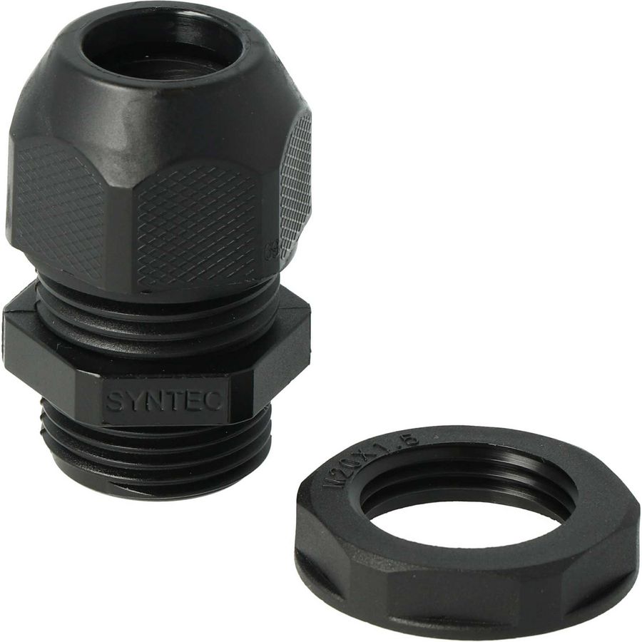 Wartel Nylon PA 20 C M20 Zwart VVE=50