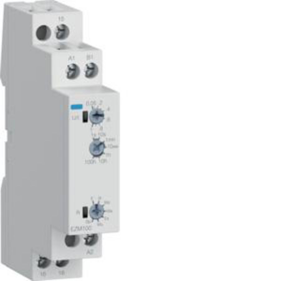 Tijdrelais multifunctioneel 12-240V AC/DC 1W