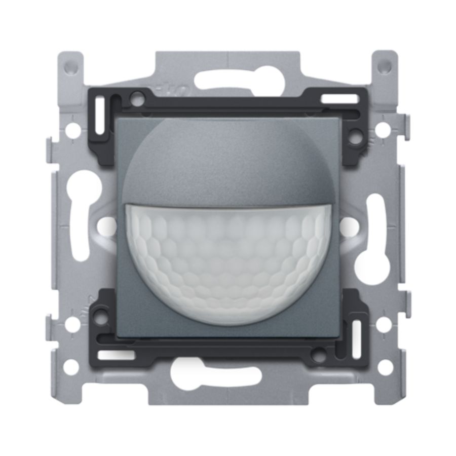 Bewegingsmelder 230V 8m 180gr. wanddetector inb.doos blue gr