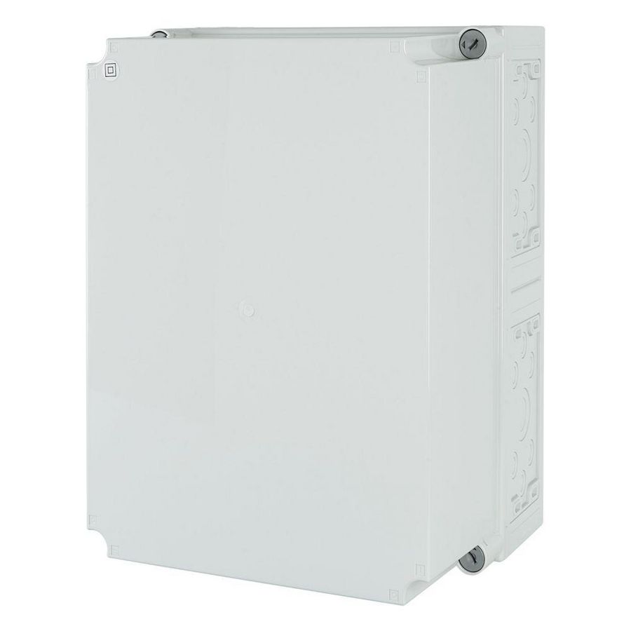 Kast Ci Hx500x375x275mm deksel Ral7035 metr.doordrukgaten