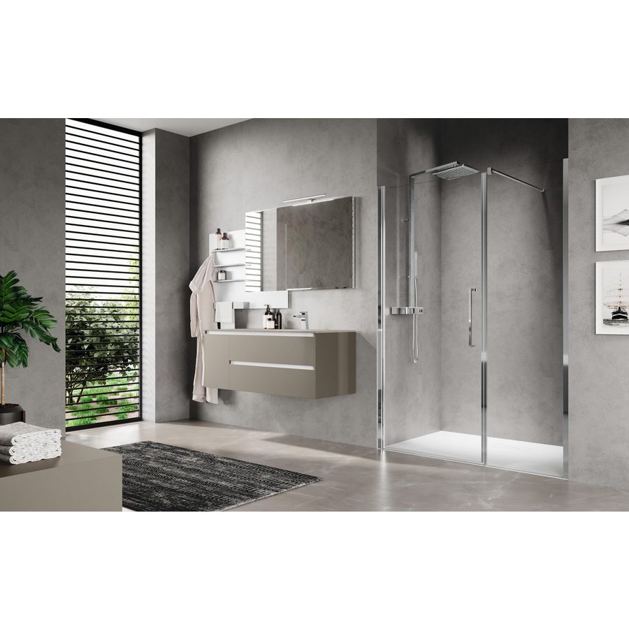 Draaideur YPLUSGFL 1140-1180x2000mm matchr. hldr m.vste wnd