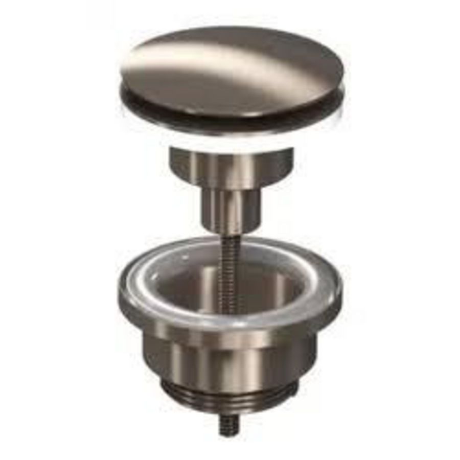 Proline Stop&Go Afvoerplug stop& go Brushed nickel