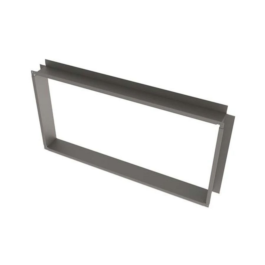 Kanaal-aftakstuk 90° 100x100mm (L=100mm) sendzimir verzinkt staal