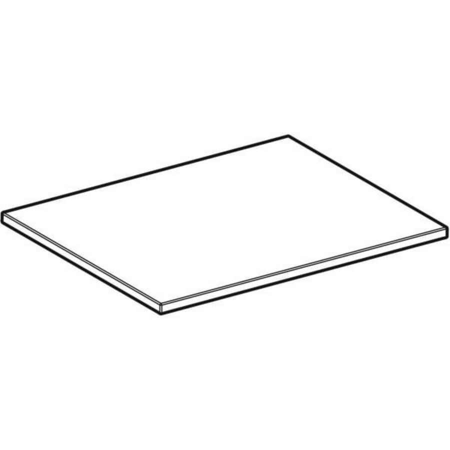 Schap zijelement iCon B24.6cm Zandgr./glkt hgl. 245.310.00.1