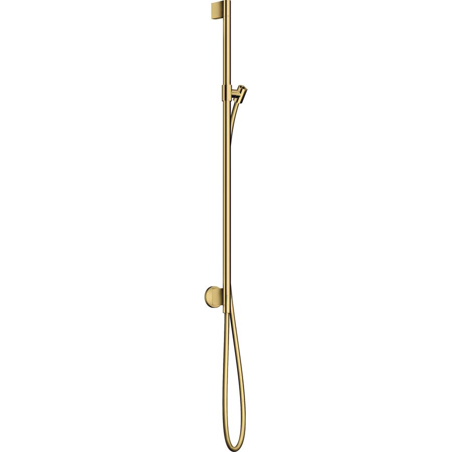 Glijstang AXOR One 90cm+muuraansluitbocht douchesl 160cm Polished Gold-Optic