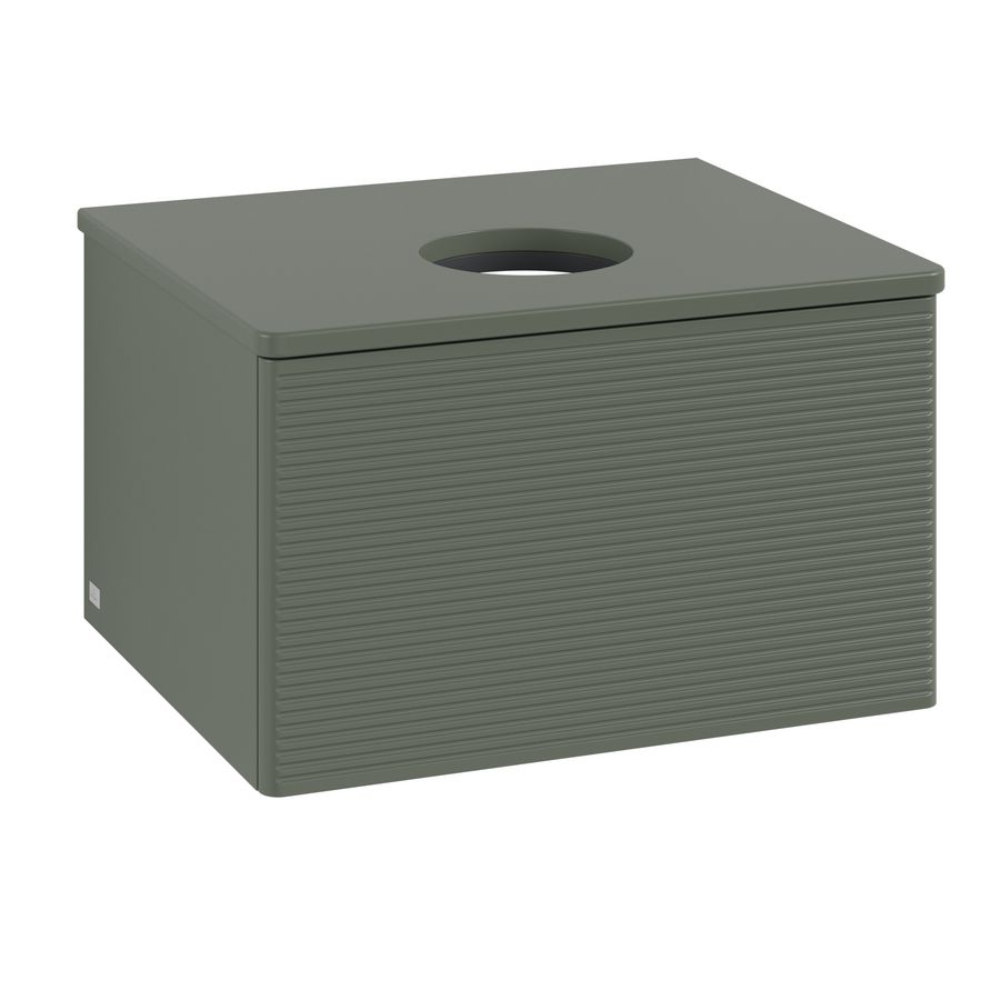 Wastafelonderkast Antao 600x360x500mm L.Green Matt Lacquer L29110HL