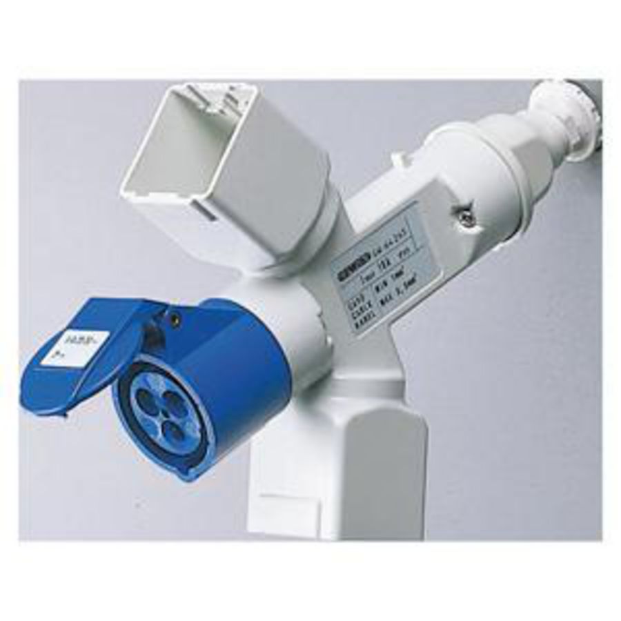 VERTAKTE ADAPTER IP44-2 CONTACTDOOS-GESCHIKT V VVE=5
