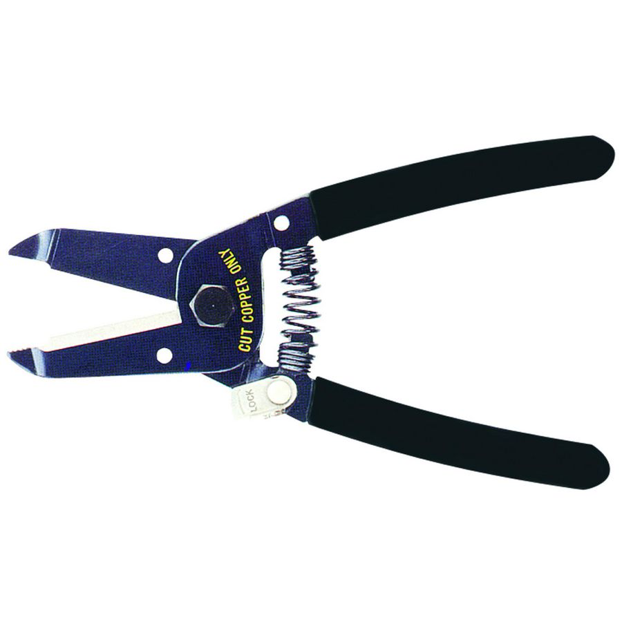 Kabelschaar voor bandkabel tot 13 mm breedte en koperdraad