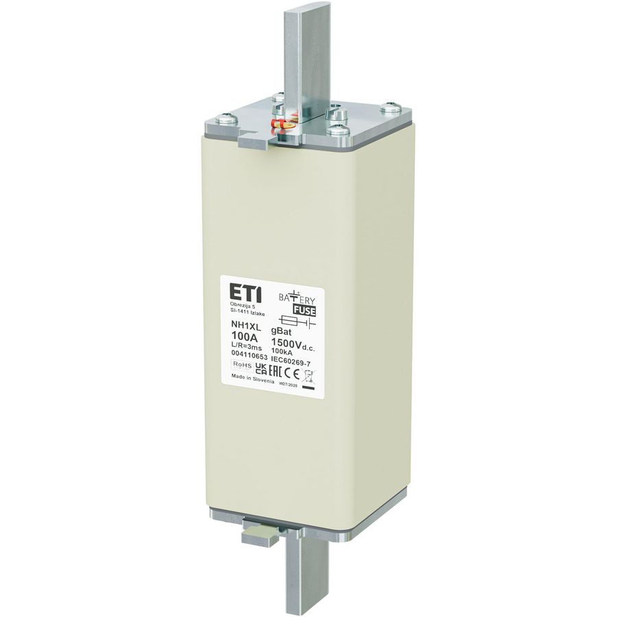 Zekering NH1XL gBat 100A/1500V DC 4110653
