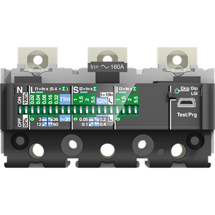 Beveiligingsunit vermogenssch. Ekip Dip LIG In=63A XT2 3P