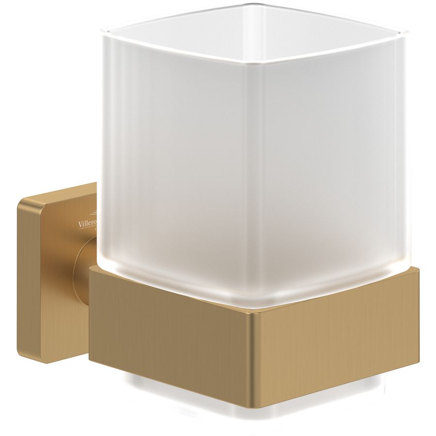 Glashouder Elements - Striking Brushed Gold