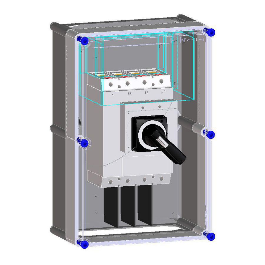 Schakelkast met NZM3 315-630A 4p