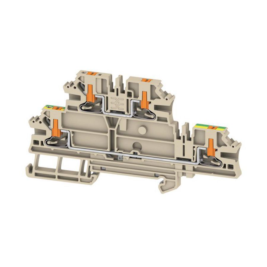 Doorvoerklem d.beige 2.5mm2 800 V 800 2847640000 VVE=50