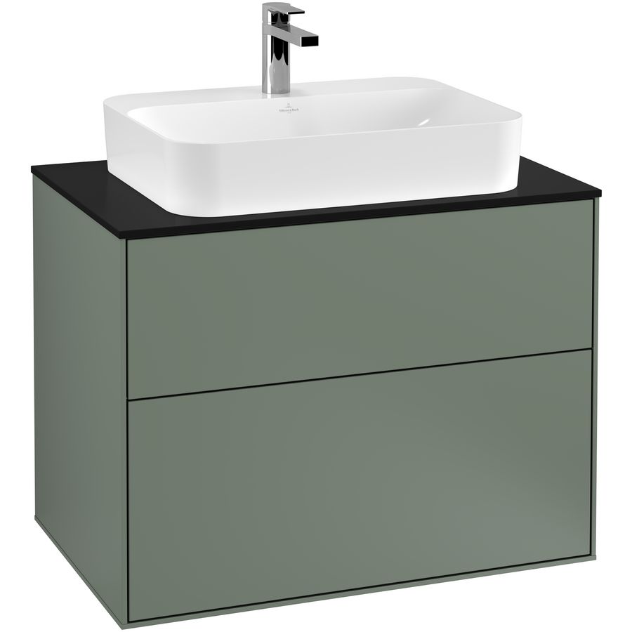 Wastafelonderkast Finion 800x603x501mm Olive Matt Lacquer G34200GM