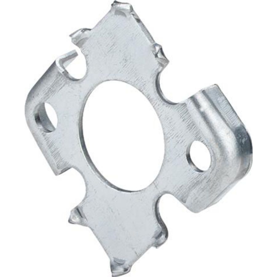 Borgplaat staal/verzinkt VVE=25