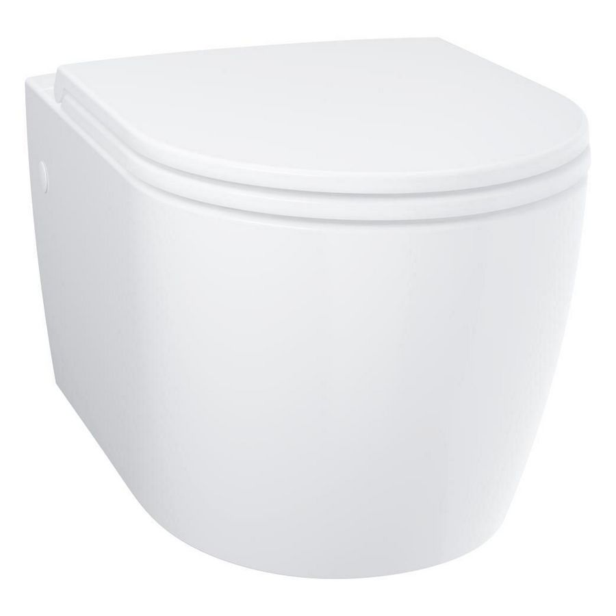 Wandcloset combipack Start Round rimfree 540mm incl. zitting softclose quick release