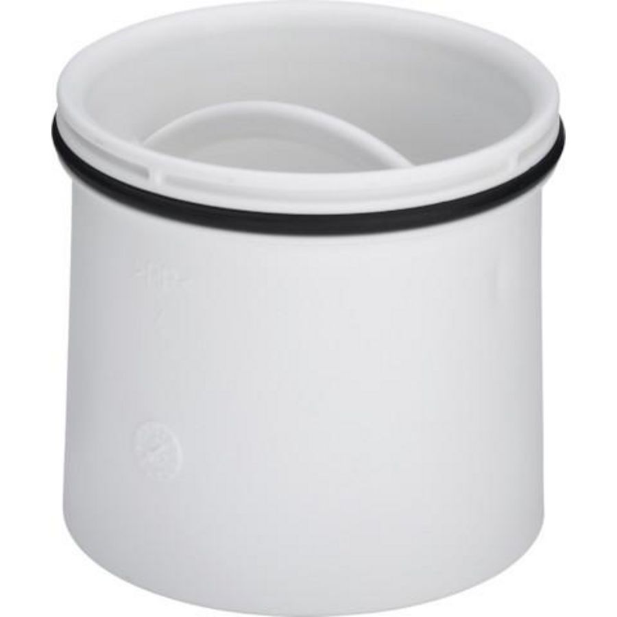 Duikpijpje kunststof/wit