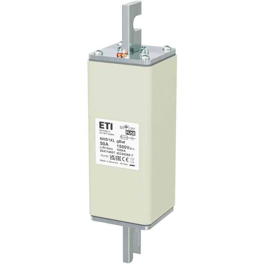 Zekering NHS1XL gBat 50A/1500V DC 4110657