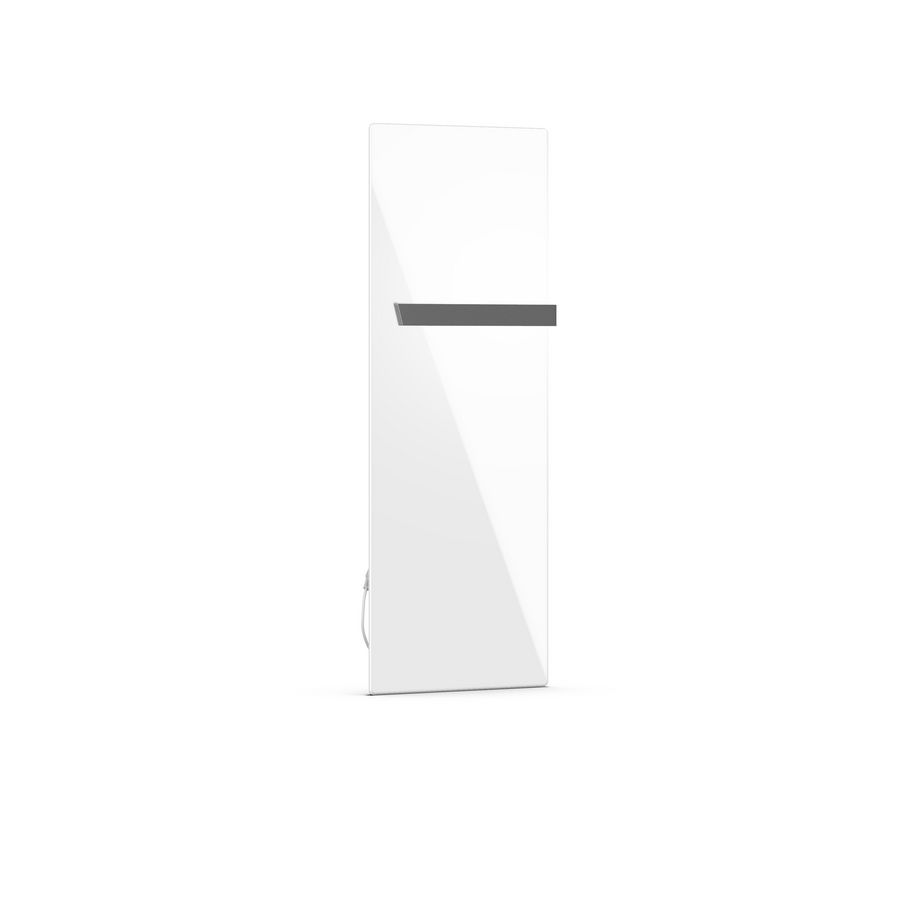 Infraroodpaneel badk. Smart zuiver wit glas 130x50 400W 230V