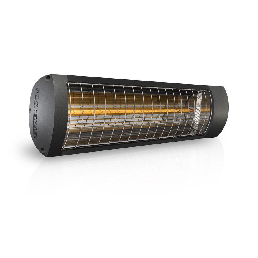 EXO BASIC infraroodstraler 1800W Antraciet 7016 IP65