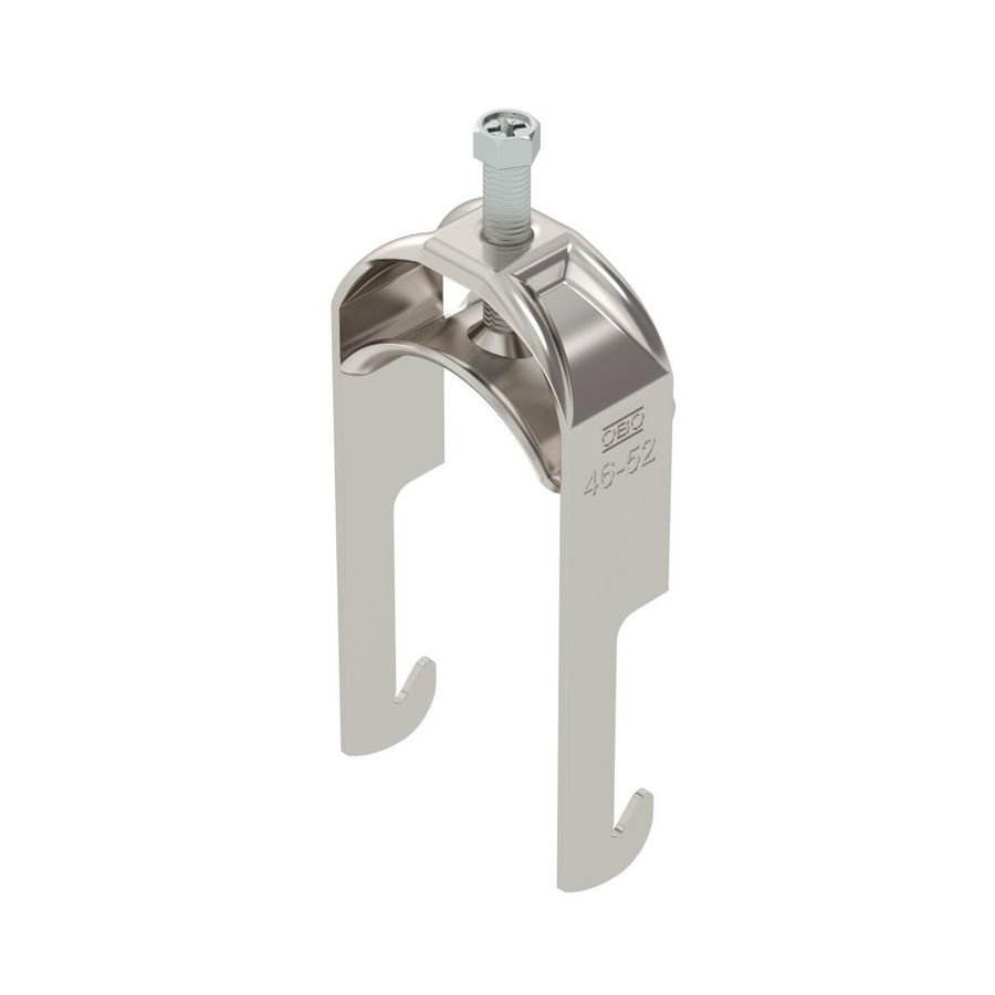 Beugelklem 46-52mm RVS A2 1.4301 Blank VVE=100