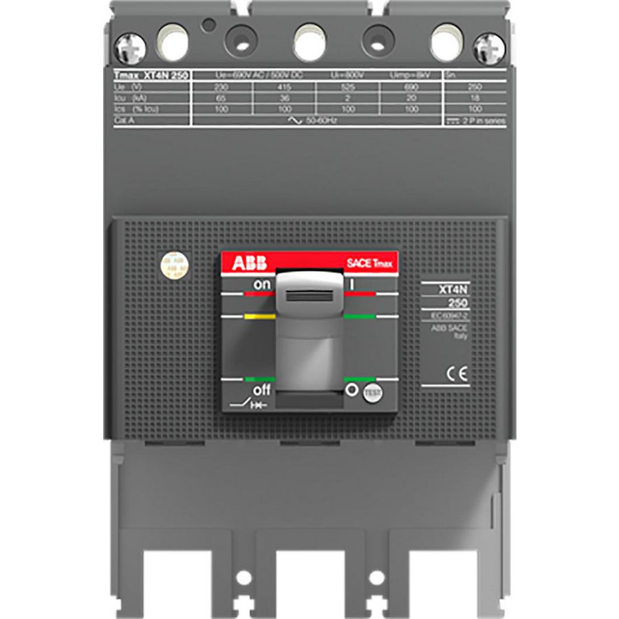 Vermogensschakelaar Tmax XT4H 160 3P automaat
