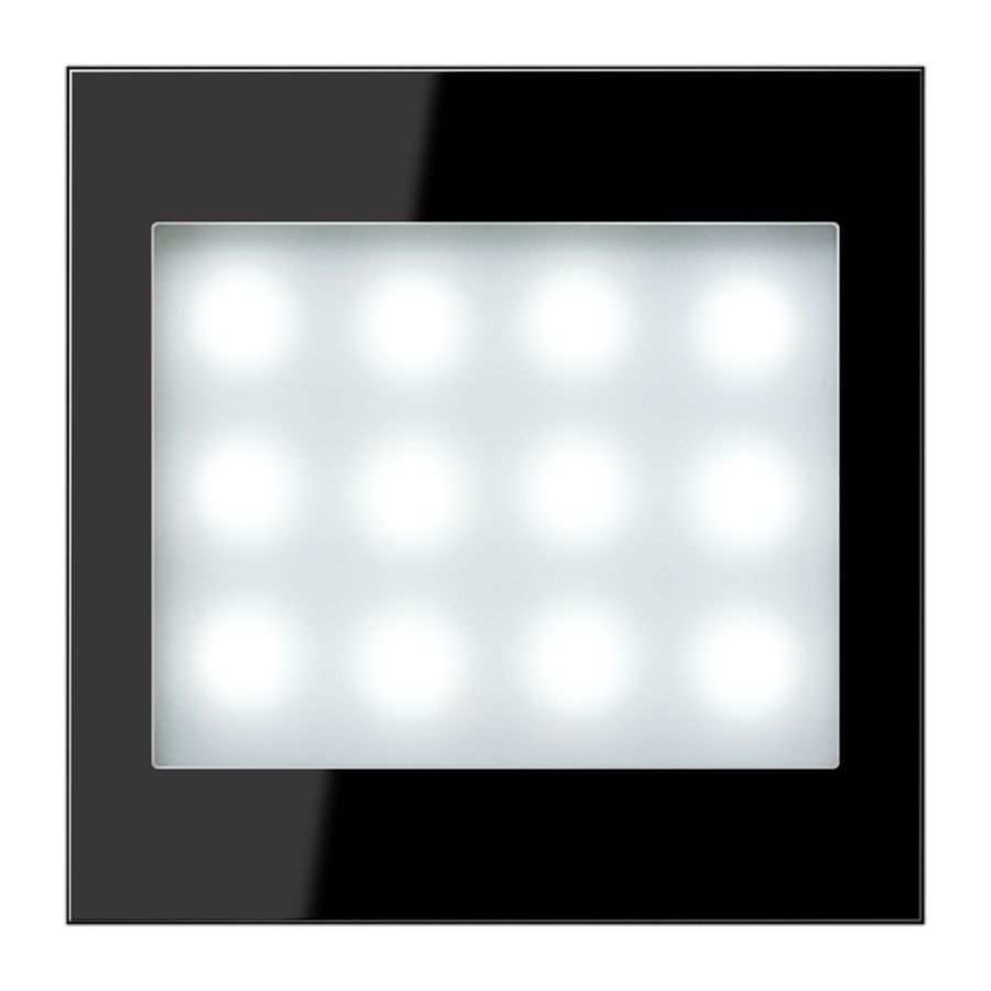LED leeslamp witte LED's LS zwart