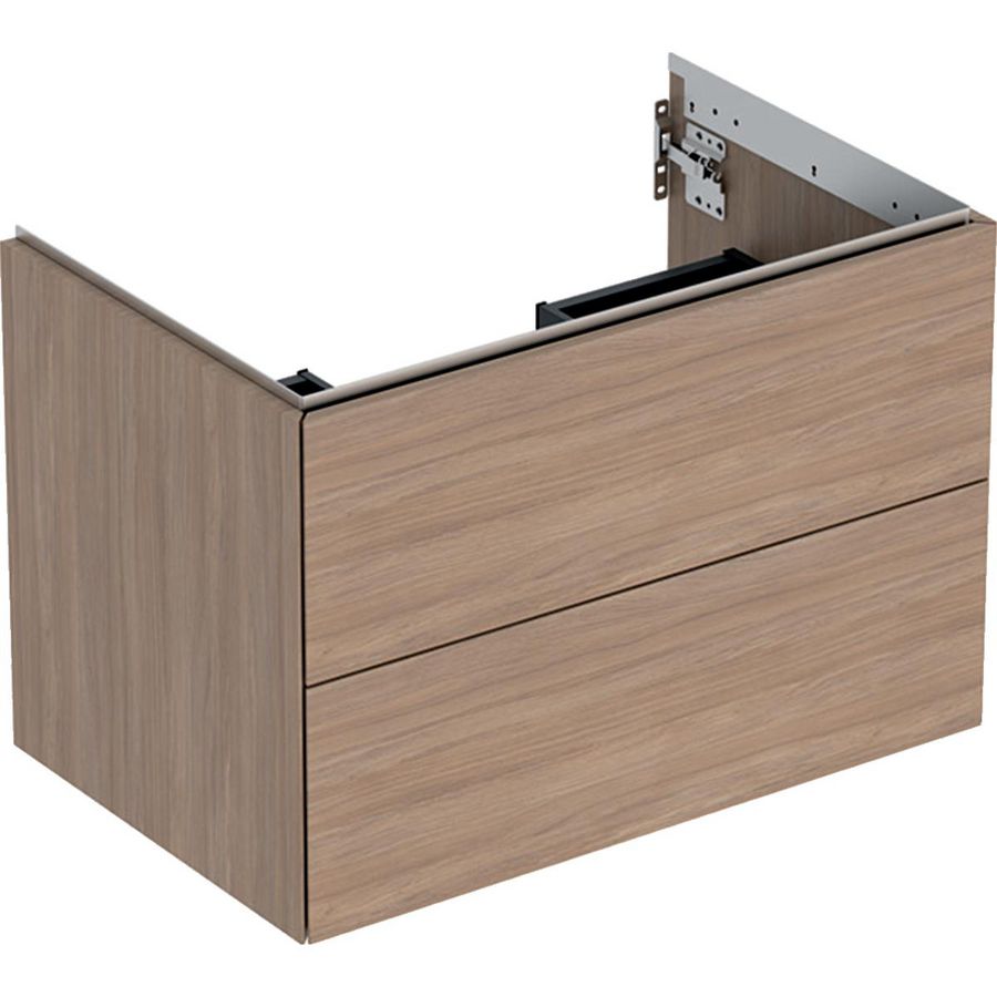 Wastafelonderkast 2x la 75cm eiken ONE