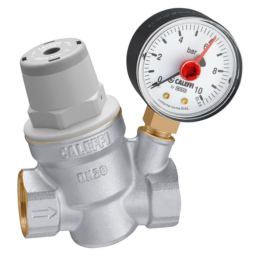 Reduceervent. vervangbaar patroonmetmanometer 1/2" pmax 16mm