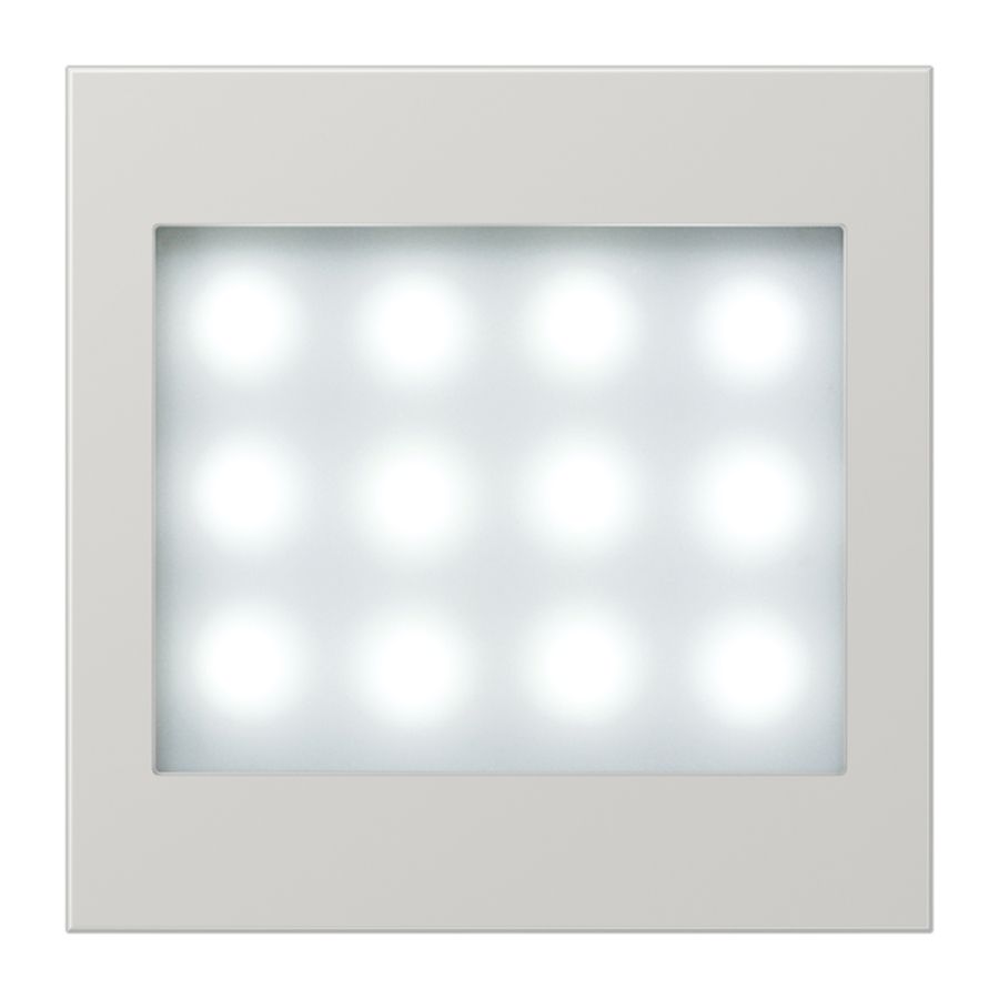 LED leeslamp witte LED's LS lichtgrijs