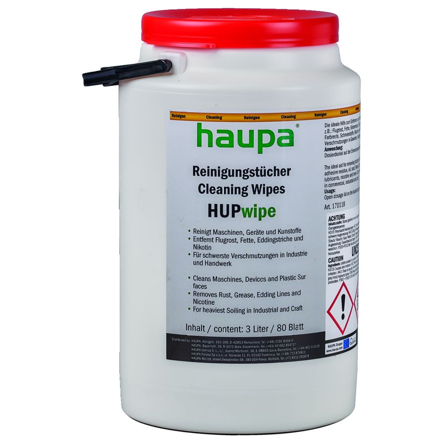 Reinigingsdoekjes HUPwipe 80 vellen 280x215mm