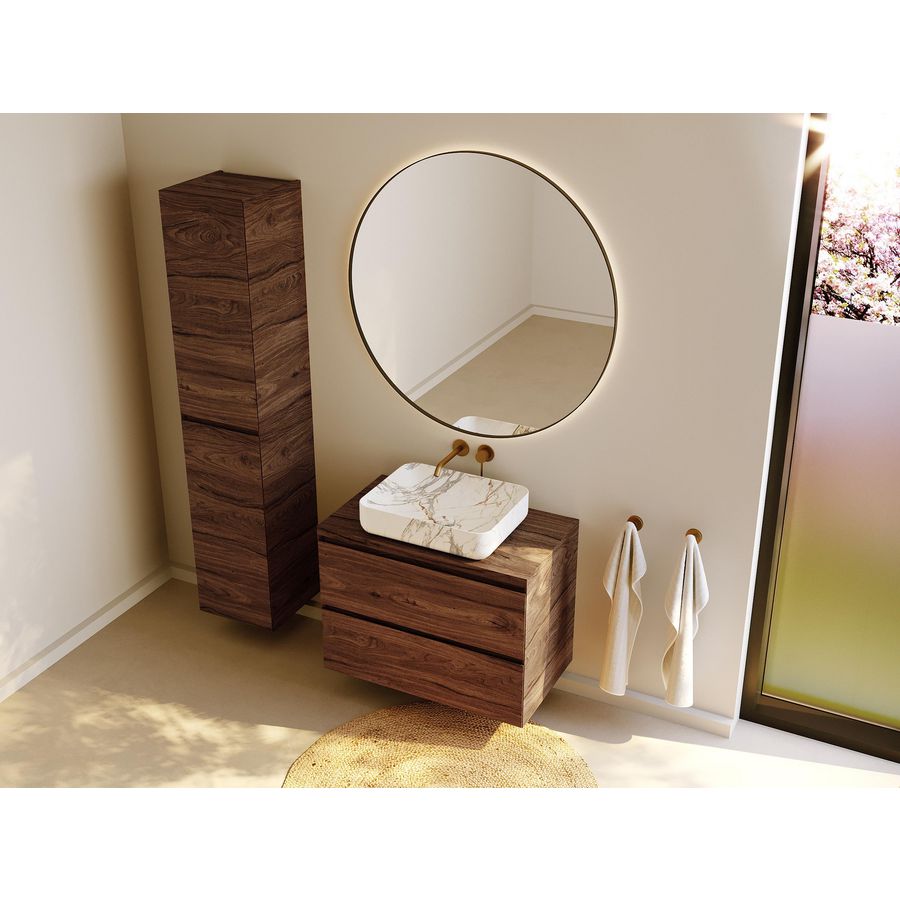 Counter Top+BC SPR-UP_46 80 +bowl Tobacco Oak