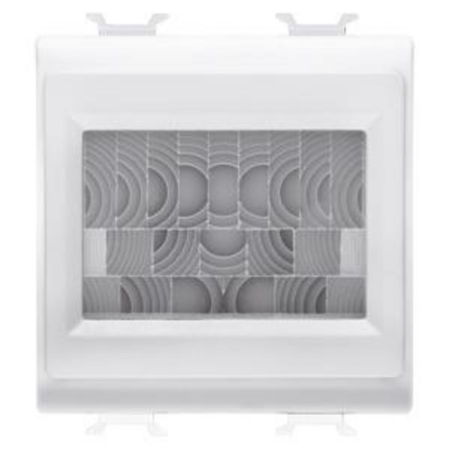 IR DETECTOR-FLUSH MOUNTING-WIRED BURGLAR ALARM-WHITE-CHORUSM
