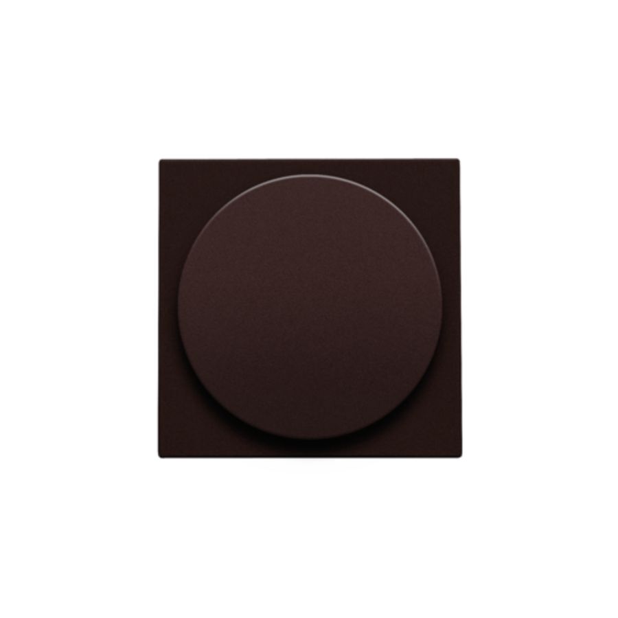 Afwerkingsset draaiknopdimmer/extensie incl. draaiknop dark