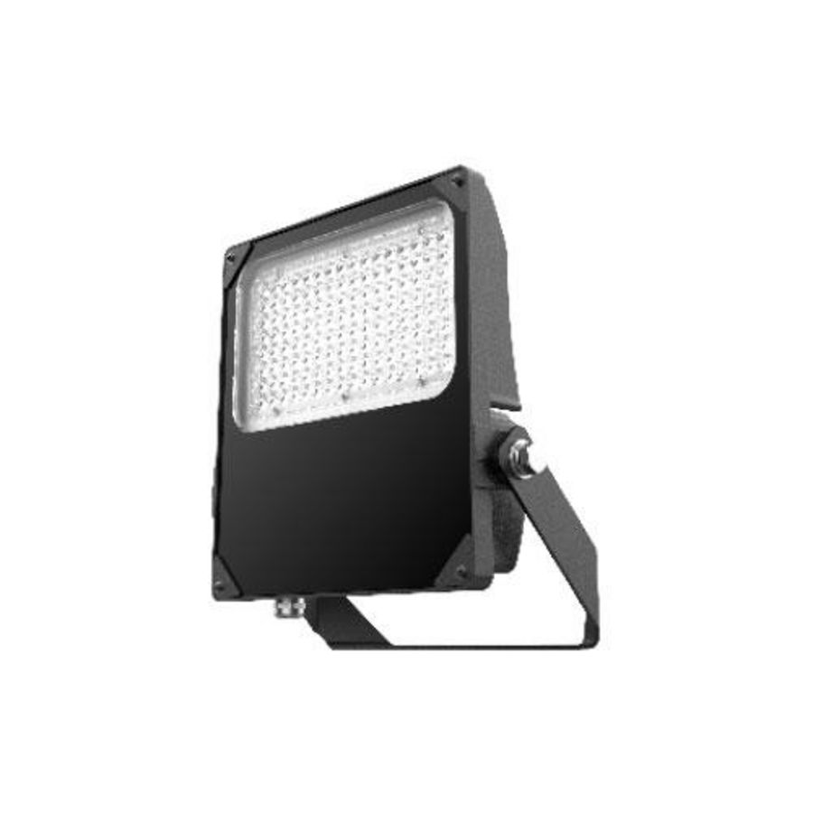 Pro-Flood 100W zwart 11800 Lm 3000K Ra 70 Asym 41060750