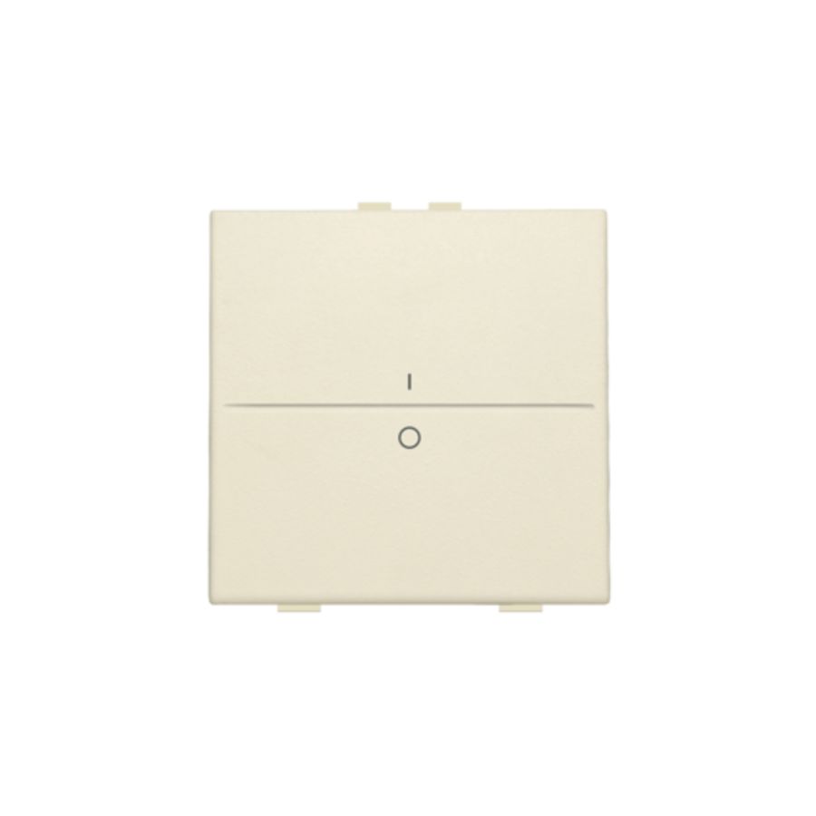 Enkelv. toets opdruk "I" en "0" RF schakelaar/knop cream