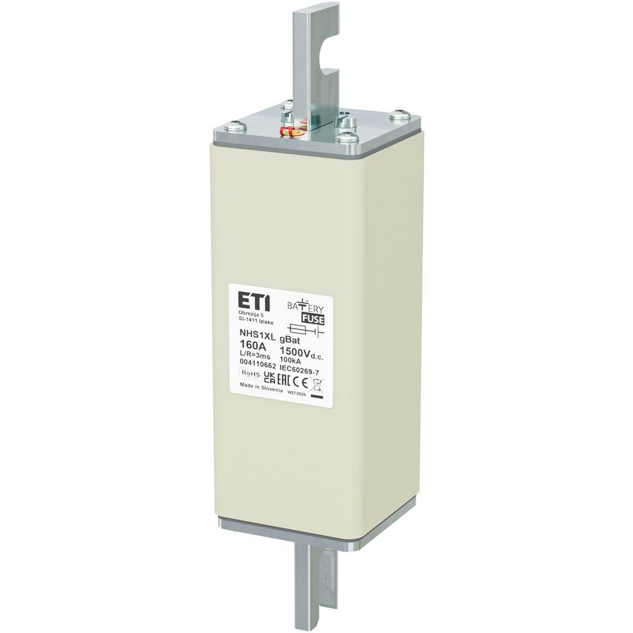 Zekering NHS1XL gBat 160A/1500V DC 4110662