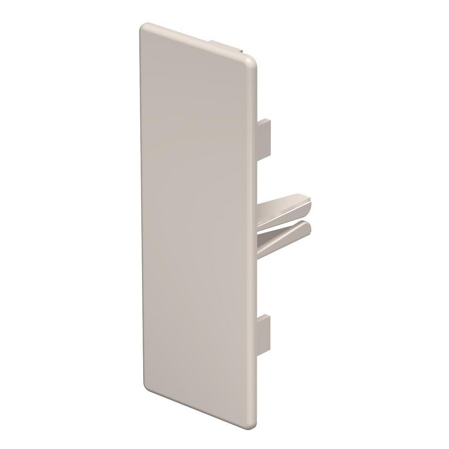 Eindstuk 40x110mm polyvinylchlorid creme wit 9001 VVE=10