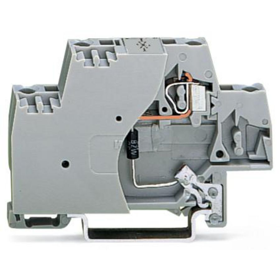 Moduleklem 2-etage + afsluitplaat+afl 280-502/281-590 VVE=50
