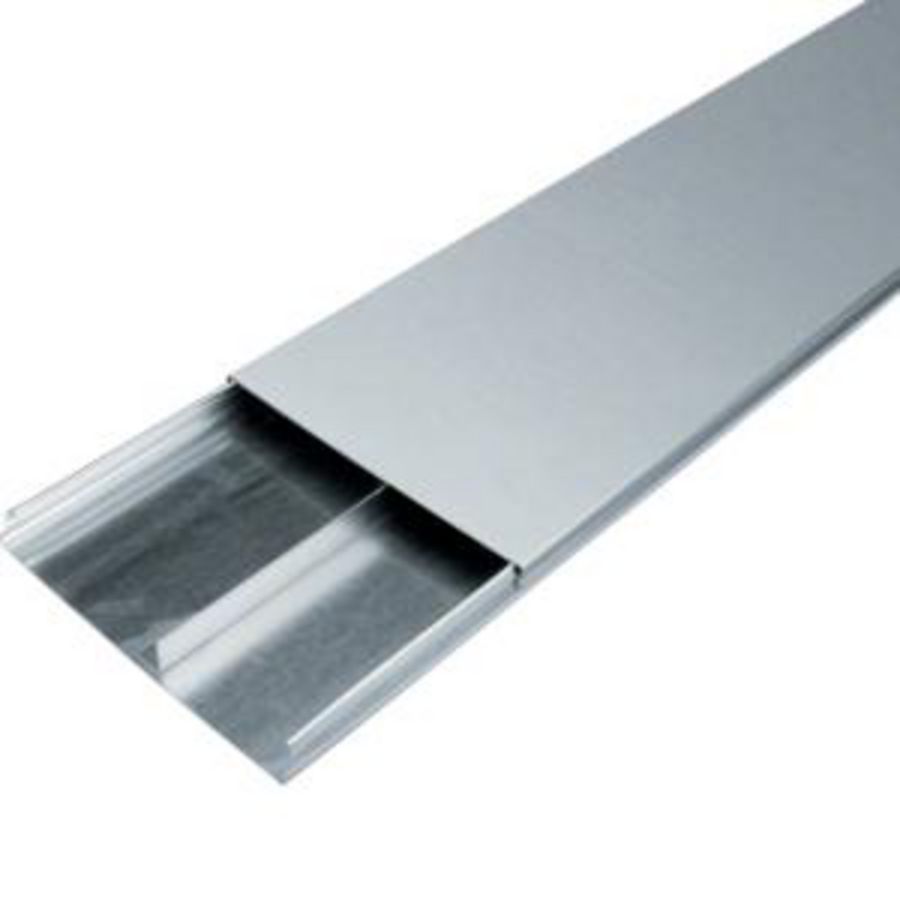 Vloergoot verzonken 2-compartimenten 240x28mm staal VVE=2